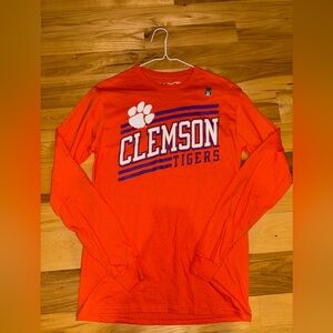 NWT Clemson Tigers Orange Long Sleeve Tee